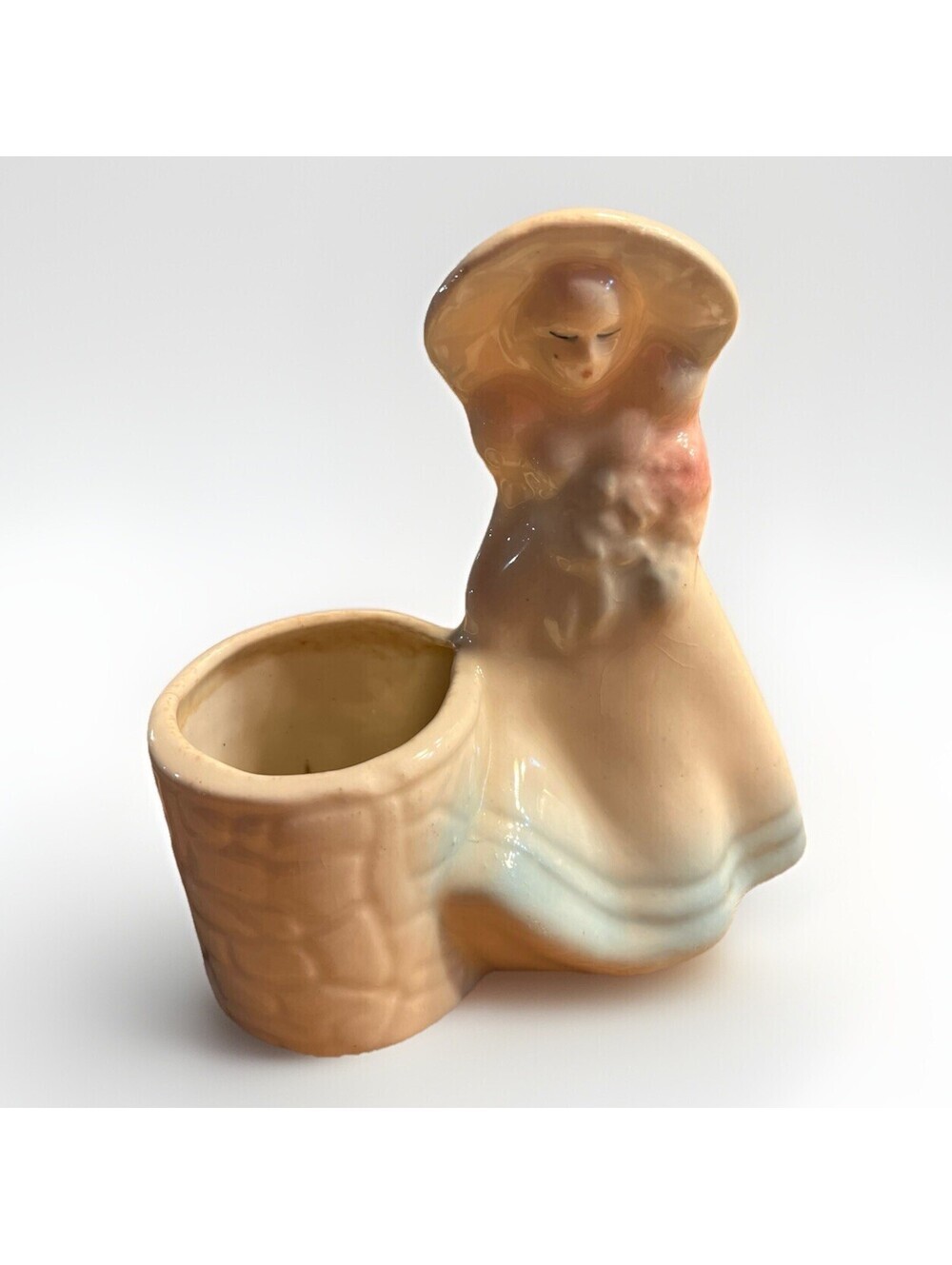 SOUTHERN BELLE AT THE WISHING WELL BY SHAWNEE POTTERY